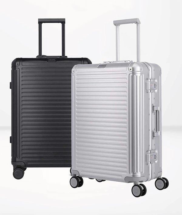 Aluminum luggage