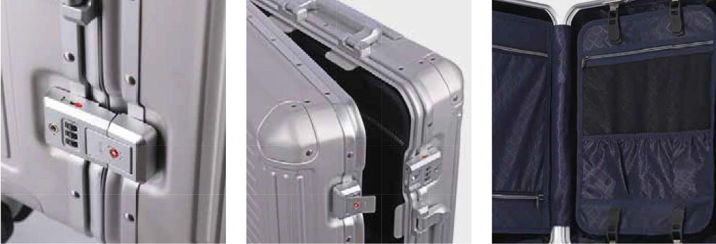 Aluminum luggage